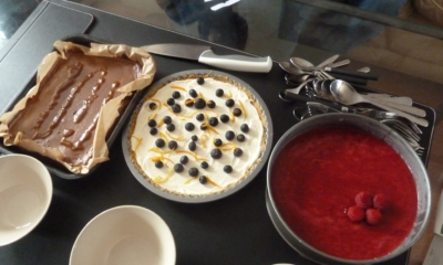 Cranfield students cheesecake competition