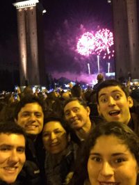 New year in Barcelona