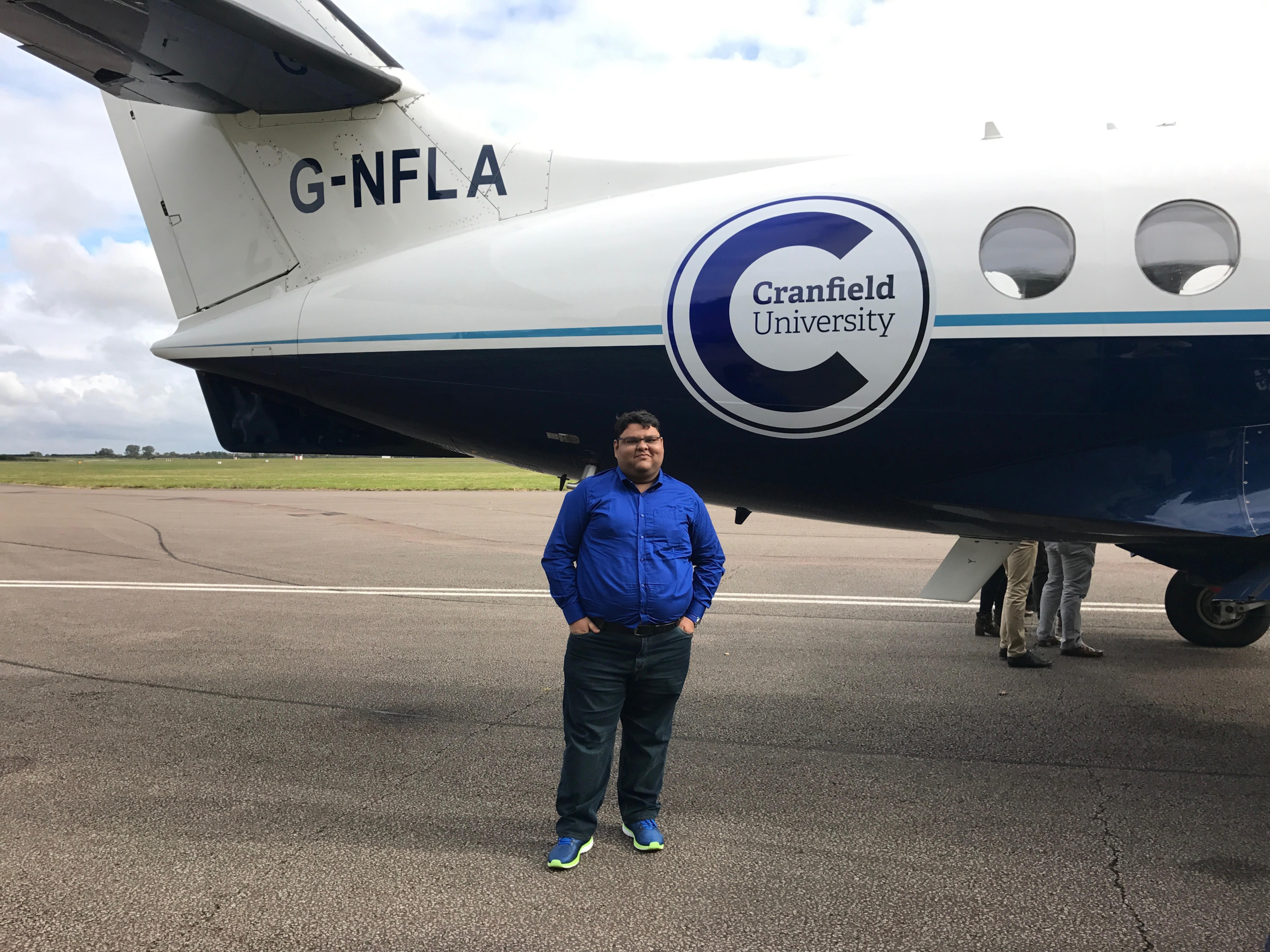 Vijay Kothari, Aerospace Vehicle Design MSc at Cranfield University