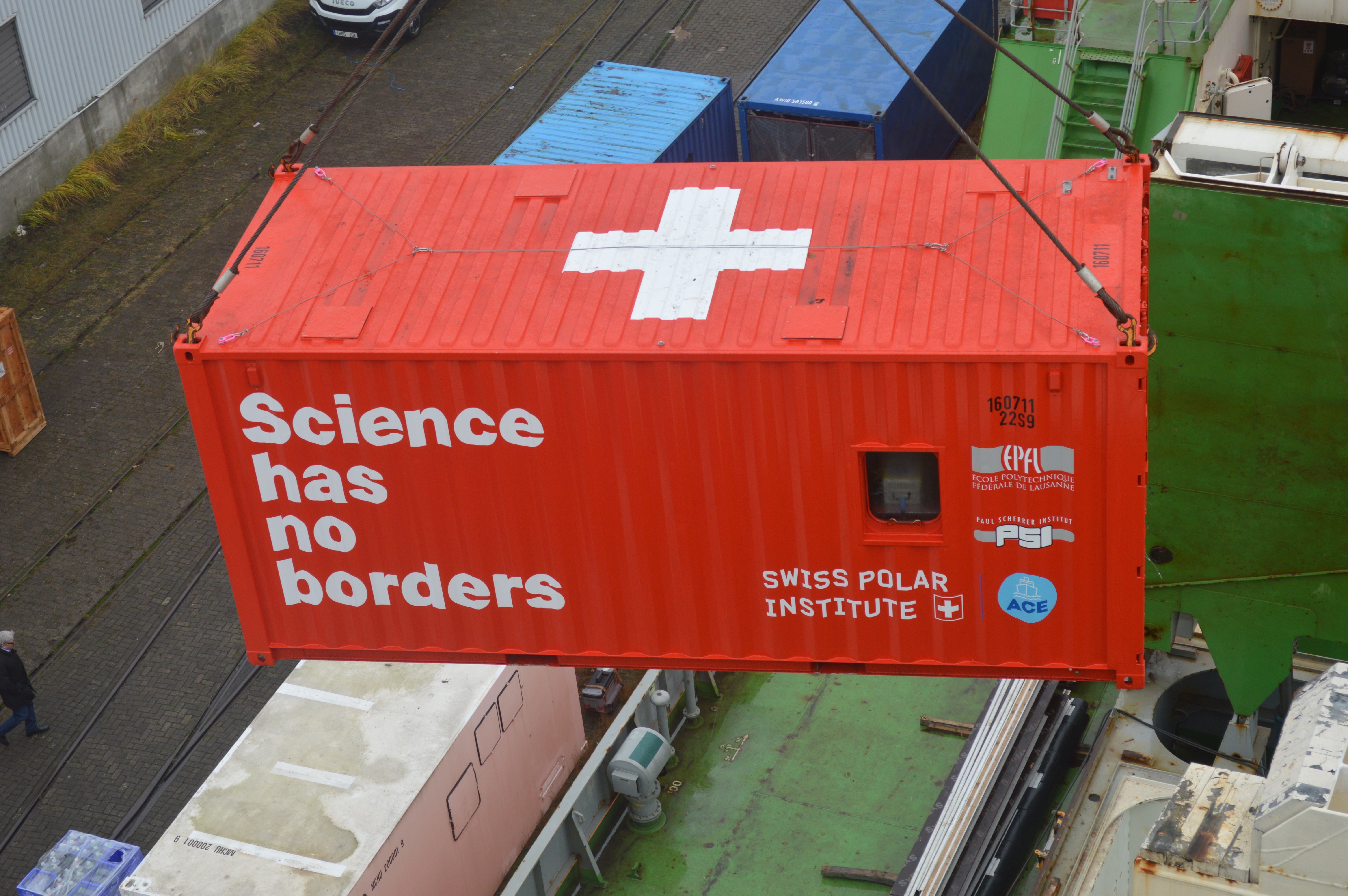 Cranfield University Blogs Science has no borders shipping container