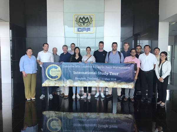 Executive Logistics and Supply Chain Management MSc students visit Bangkok