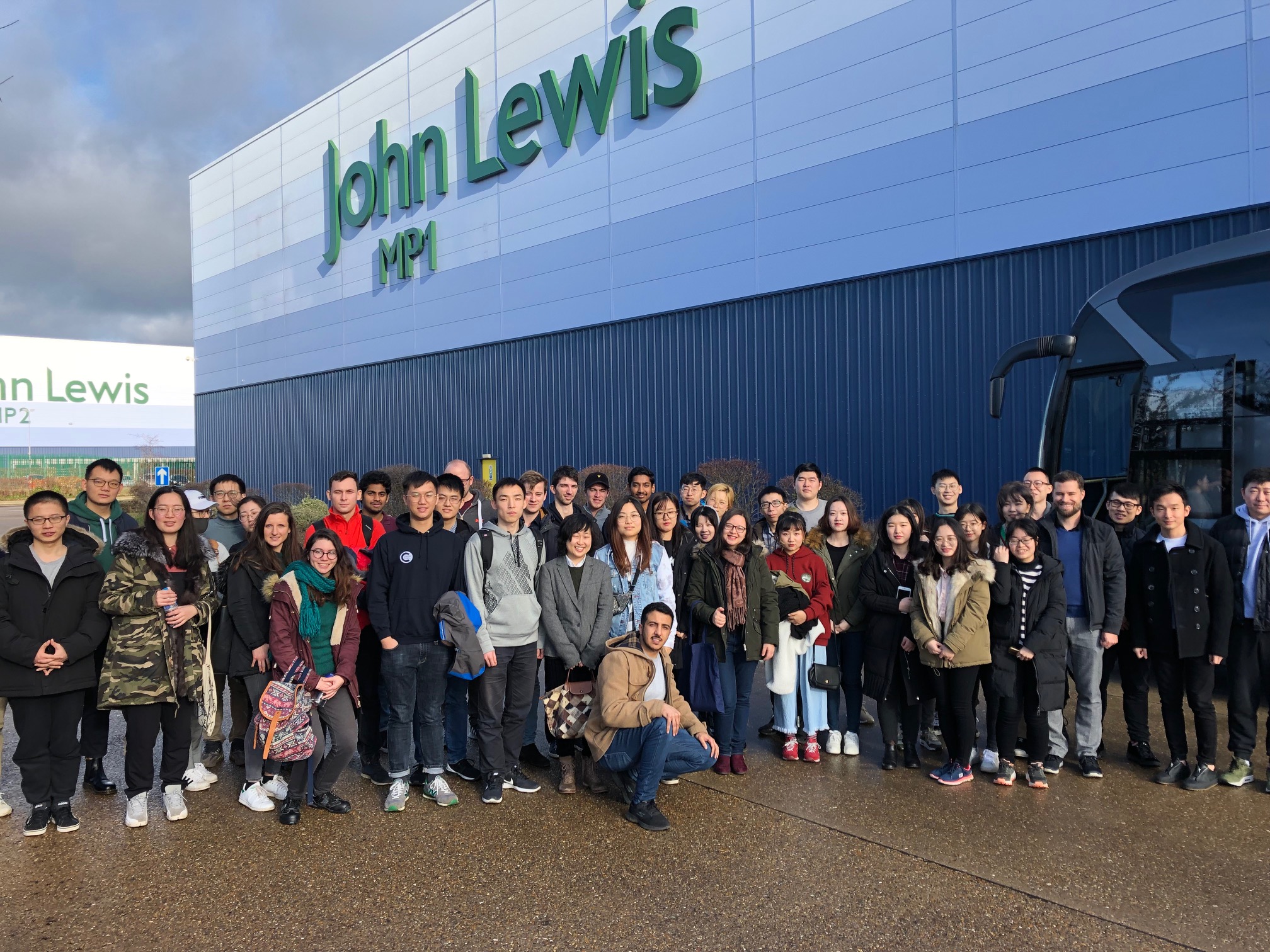 John Lewis warehouse visit