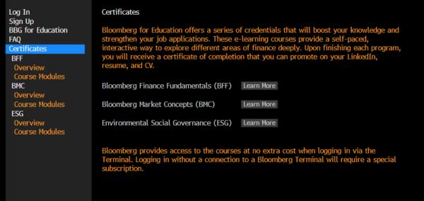 Introducing... Bloomberg Spreadsheet Analysis (BSA) - Cranfield ...