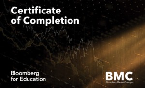 bloomberg certificate